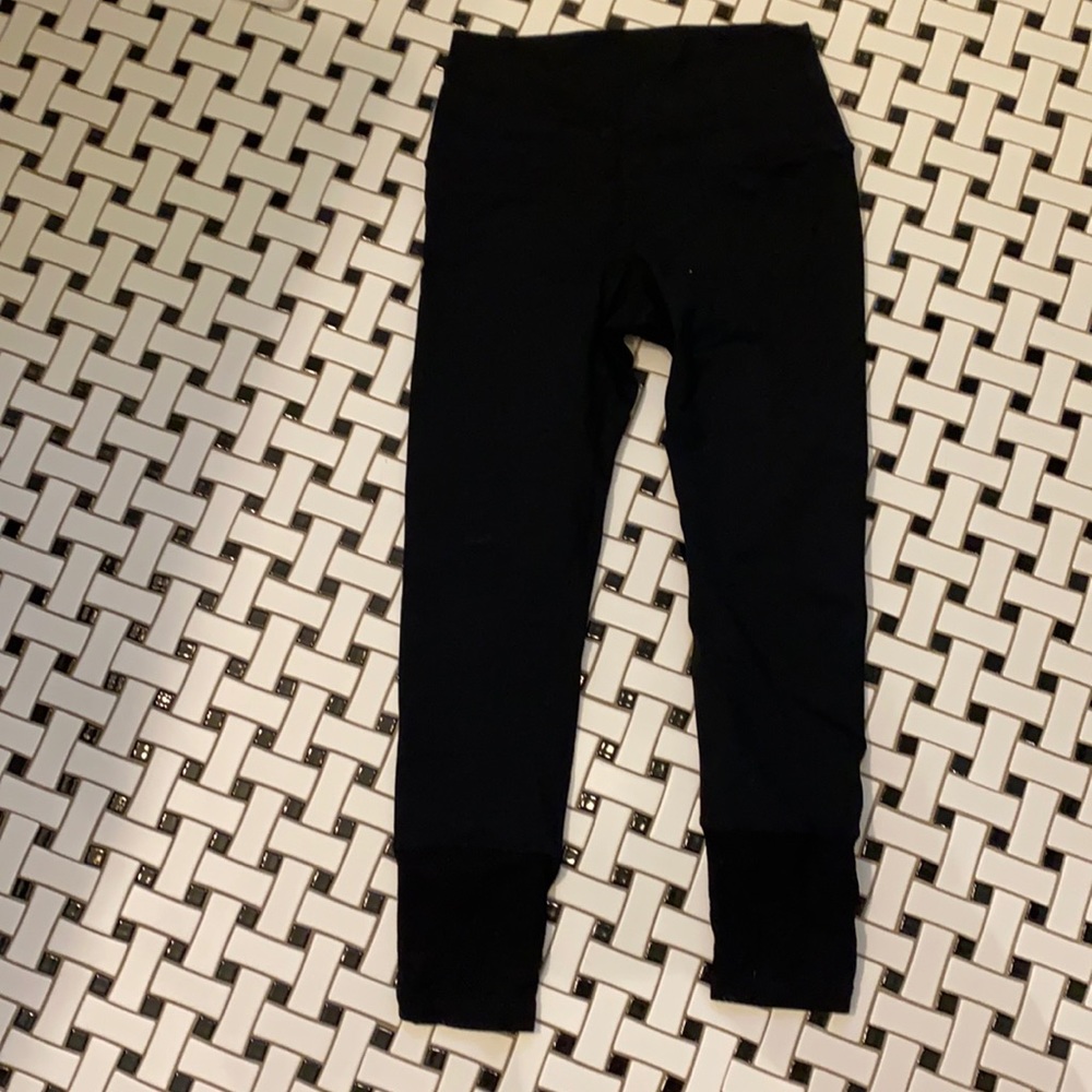 Zyia mesh bottom leggings